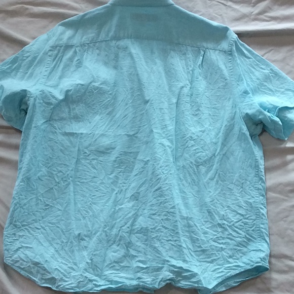 Blue old navy button up shirt - Picture 3 of 3